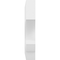 Ekena Millwork Columbia Architectural Grade PVC Running Trim, 4"H x 5/8"P x 48"L RUNP04X0625X48CLM - alternate 3